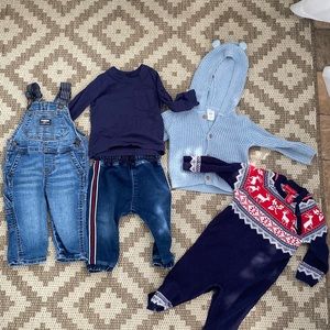 Baby boys clothing bundle